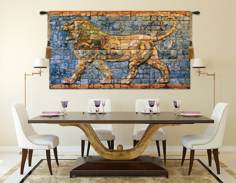 Lion I Darius Belgian Tapestry Wall Hanging
