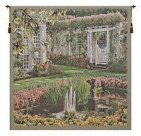 Jardin Medium I Belgian Tapestry Wall Hanging