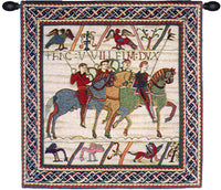 Duke William Departs with Border French Tapestry