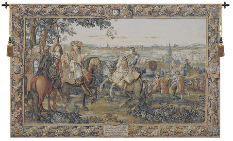 Louis XIV Belgian Tapestry Wall Hanging by Charles le Brun.