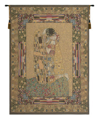 The Kiss European Tapestry by Gustav Klimt