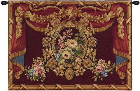 Medaillon Floral Bordure French Tapestry