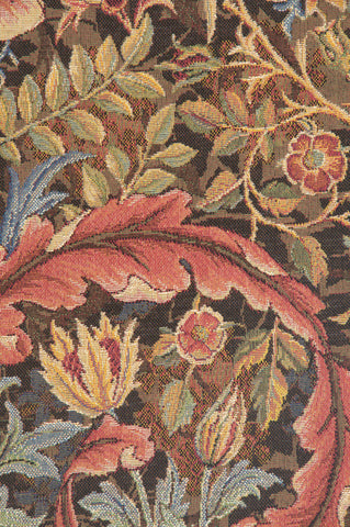 Acanthe Brown French Tapestry by William Morris