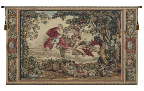Bacchus European Tapestry by Charles le Brun.