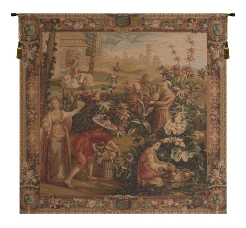 La Recolte Des Ananas French Tapestry