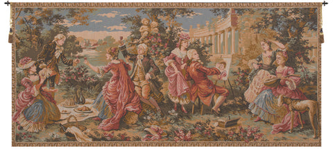 Le Dejeuner Champetre French Tapestry by Francois Boucher