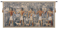 Saqqarah Blue Part 2 Belgian Tapestry Wall Hanging