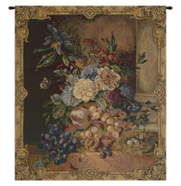 Fruit and Flowers Italian Tapestry Wall Hanging by Jan Hendrick