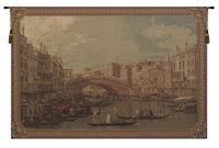 Rialto Bridge European Tapestry by Canaletto