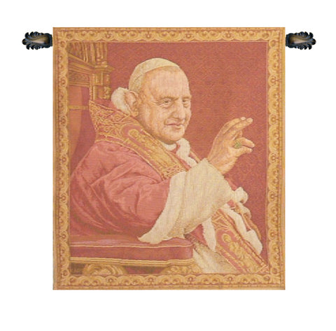 Pope Giovanni XXIII Italian Tapestry Wall Hanging