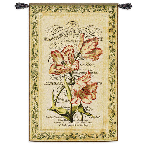 Botanical Garden II Tapestry Wall Hanging by Alexander