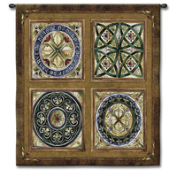Rosette Tapestry Wall Hanging by Zeitz