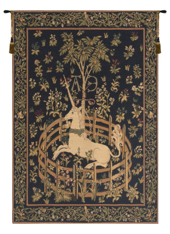 Unicorn in Captivity European Tapestry