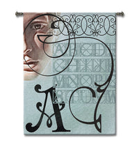 Alpha Man Tapestry Wall Hanging by Acorn Studios