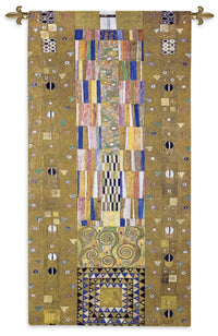 Fregio Stocklet Tapestry Wall Hanging by Gustav Klimt