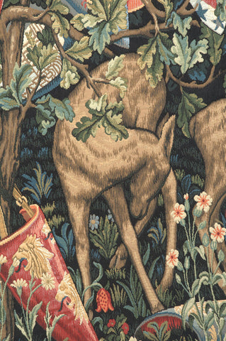 Verdure with Reindeer European Tapestry by Edward Burne Jones