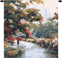 View from the Park Fine Art Tapestry by Marilyn Simandle