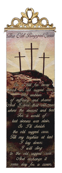 Old Rugged Cross Religious Bell Pull Tapestry Bell Pull