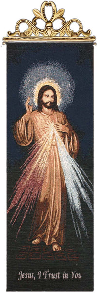 The Divine Mercy Religious Bell Pull Tapestry Bell Pull