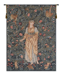 Flora without border European Tapestry by Edward Burne Jones