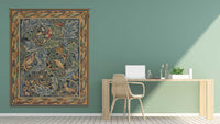 Les Oiseaux de William Morris French Tapestry Wall Hanging by William Morris