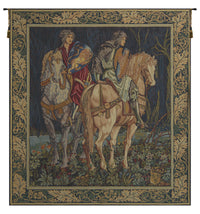 Les Chevaliers French Tapestry Wall Hanging by Edward Burne Jones