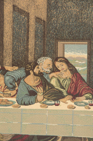 The Last Supper V European Tapestry by Leonardo da Vinci