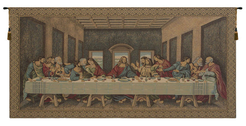 The Last Supper V European Tapestry by Leonardo da Vinci