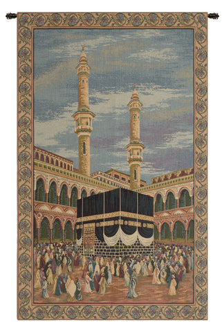 Mecca I Italian Tapestry Wall Hanging