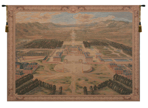 Versailles Castle XVII French Tapestry by Pierre Patel
