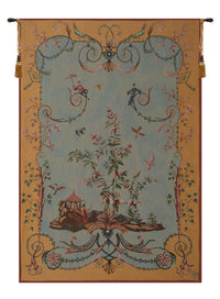 Chinoiseries II French Tapestry by Jean Pillement