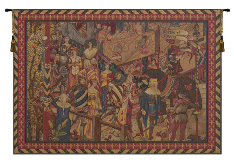 Le Tournai I Horizontal French Tapestry