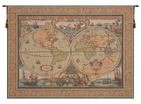 Maritime Map French Tapestry