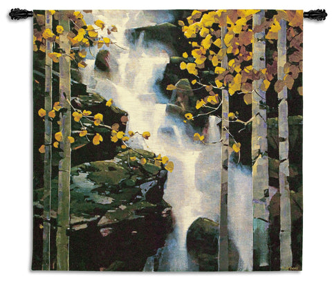 Waterfall Landscape General Tapestry Wall Hanging by Michael O Toole