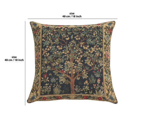 Tree Of Life III European Cushion Cover by William Morris