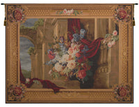 Bouquet Et Architecture Horizontal French Tapestry