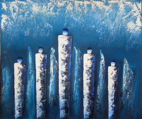 Icicles Canvas Oil Painting