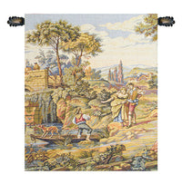 Barcaiolo Italian Tapestry Wall Hanging by Francois Boucher