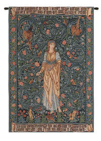 Flora I European Tapestry by Edward Burne Jones