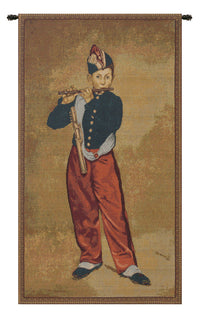 The Piper Italian Tapestry Wall Hanging by Edouard Manet