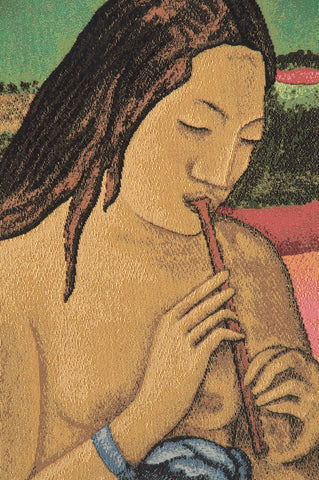 Joy Italian Tapestry Wall Hanging by Paul Gauguin