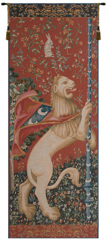 Portiere Lion  French Tapestry