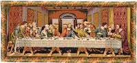 The Last Supper II Italian Tapestry by Leonardo da Vinci