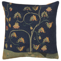 La Terre French Tapestry Cushion by Nicolas Bataille