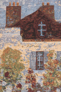 Monet's Maison European Throw by Claude Monet
