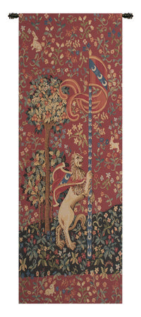 Portiere Medieval Lion  European Tapestry
