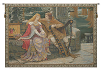 Tristan And Isolde European Tapestry by Edmund Blair Leighton