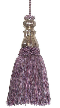 Petite Tassel - Eggplant