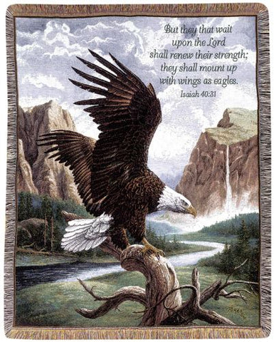 Freedom w/Verse II Tapestry Throw