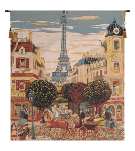 Eiffel Naif European Tapestry
